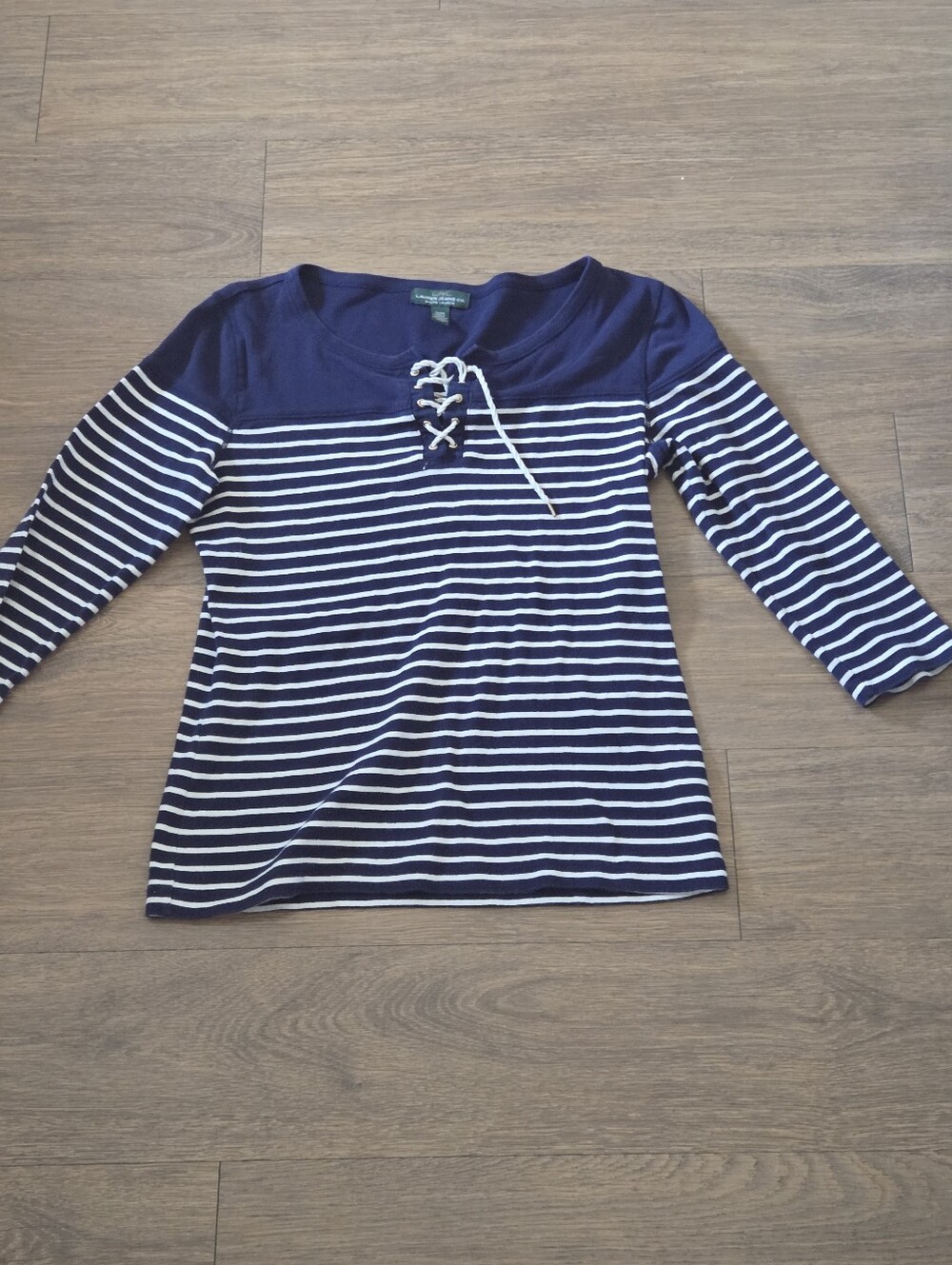Lauren Ralph Jeans striped nautical-style top